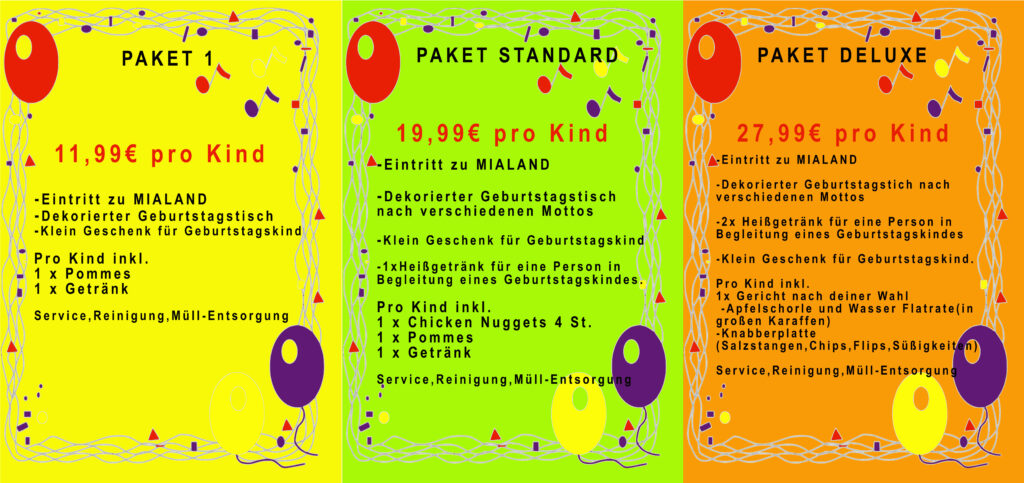 RODJENDANI MENU